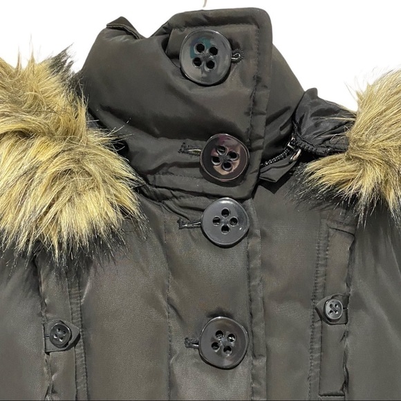 Soia & Kyo long black parka puffer - Picture 3 of 8